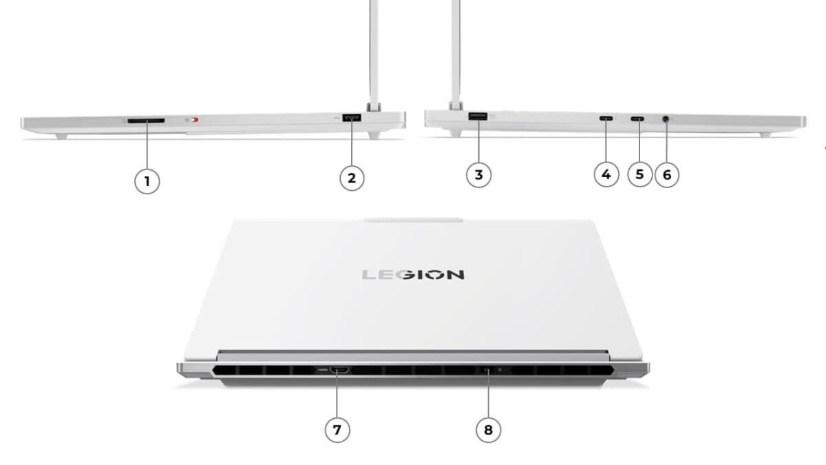  LENOVO LEGION 7 16IAX10 HI7DP8 | ULTRA 7 -255HX | 32GB | 1TB SSD | NVIDIA GEFORCE RTX 5060 8GB | 16.0 | WQXGA (2560 x 1600) OLED | GLACIER WHITE | BACKLIT | ENG KB RGB | WIN 11 HOME