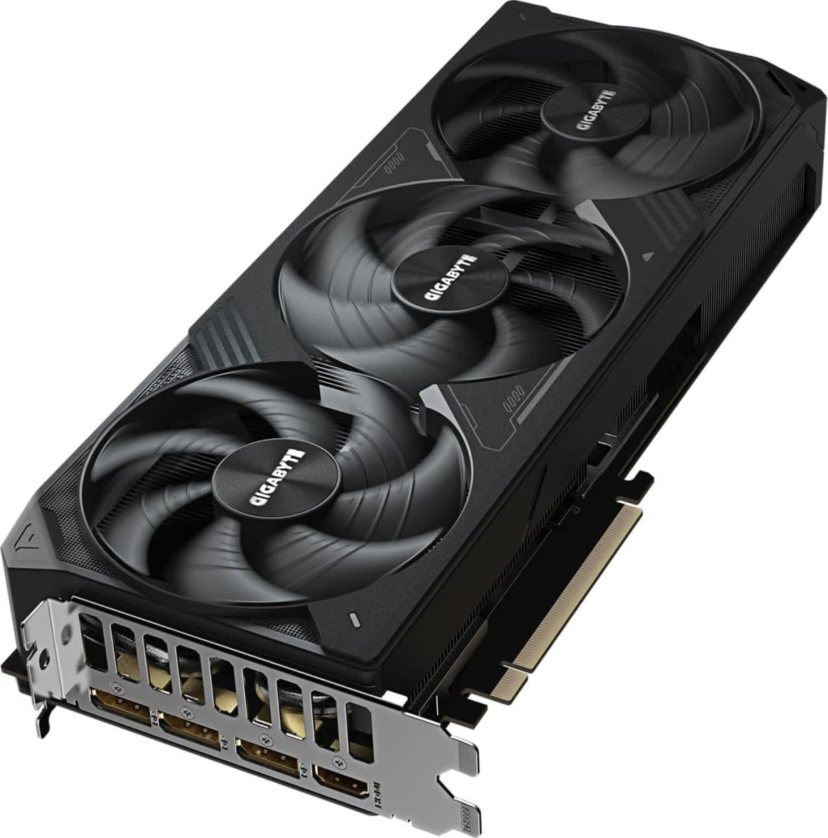 Gigabyte GeForce RTX™ 5080 WINDFORCE OC SFF 16GB GDDR7 Graphics Card (PCIe® 5.0, HDMI® 2.1b, DisplayPort™ 2.1b, Small Form Factor Ready, WINDFORCE Cooling System, NVIDIA Blackwell Architecture, Ray Tracing, NVIDIA DLSS 4, Dual BIOS, Protective Metal Backplate, OC Edition)