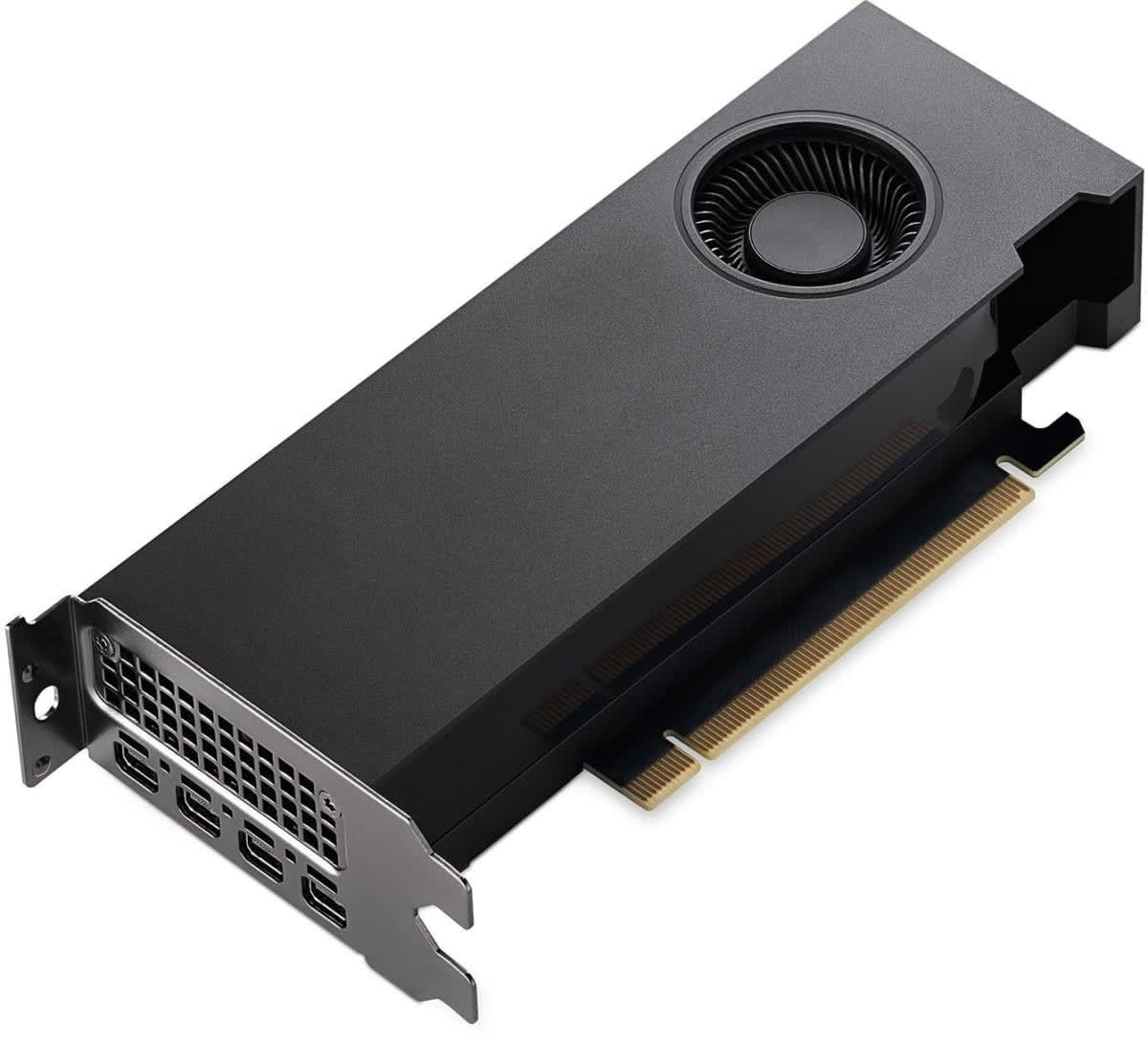 PNY NVIDIA RTX™ A2000 12GB GDDR6 Professional Graphics Card (PCIe® 4.0, 4× Mini DisplayPort 1.4a, NVIDIA Ampere Architecture, ECC Memory Support, Low-Profile Dual-Slot Design, Ray Tracing Cores, Tensor Cores, Professional Workstation GPU, OEM Version)
