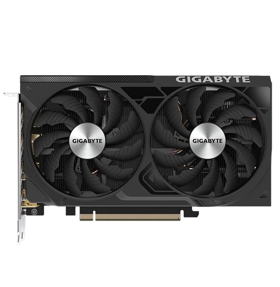 Gigabyte GeForce RTX™ 4060 Ti WINDFORCE OC 8GB GDDR6 Graphics Card (PCIe® 4.0, HDMI® 2.1a, DisplayPort™ 1.4a, WINDFORCE Dual-Fan Cooling System, NVIDIA Ada Lovelace Architecture, Ray Tracing, NVIDIA DLSS 3, Alternate Spinning Fans, Protective Metal Backplate, OC Edition)