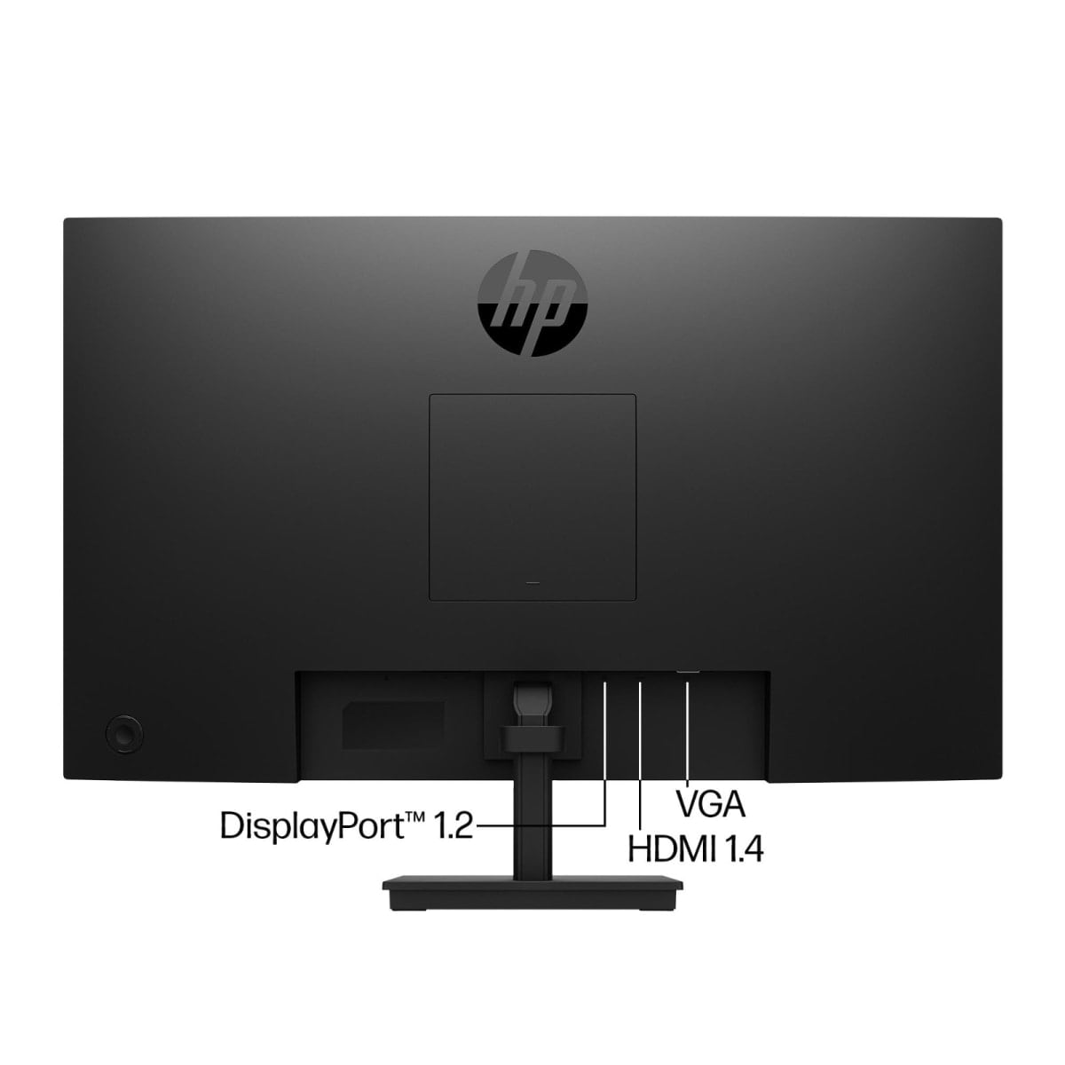 HP V27 27-inch FHD Monitor, Flat IPS Panel, 75 Hz refresh rate, 5 ms Response Time, 16:9 aspect ratio, 1920×1080 resolution, 250 nits brightness, Anti-glare display, Black