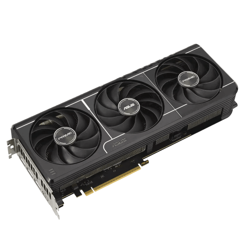 ASUS PRIME GeForce RTX 5080 16GB GDDR7 OC Edition Graphics Card, 16GB GDDR7 256-Bit Memory, 2655MHz Boost Clock, 30Gbps Memory Speed, 10752 CUDA Cores