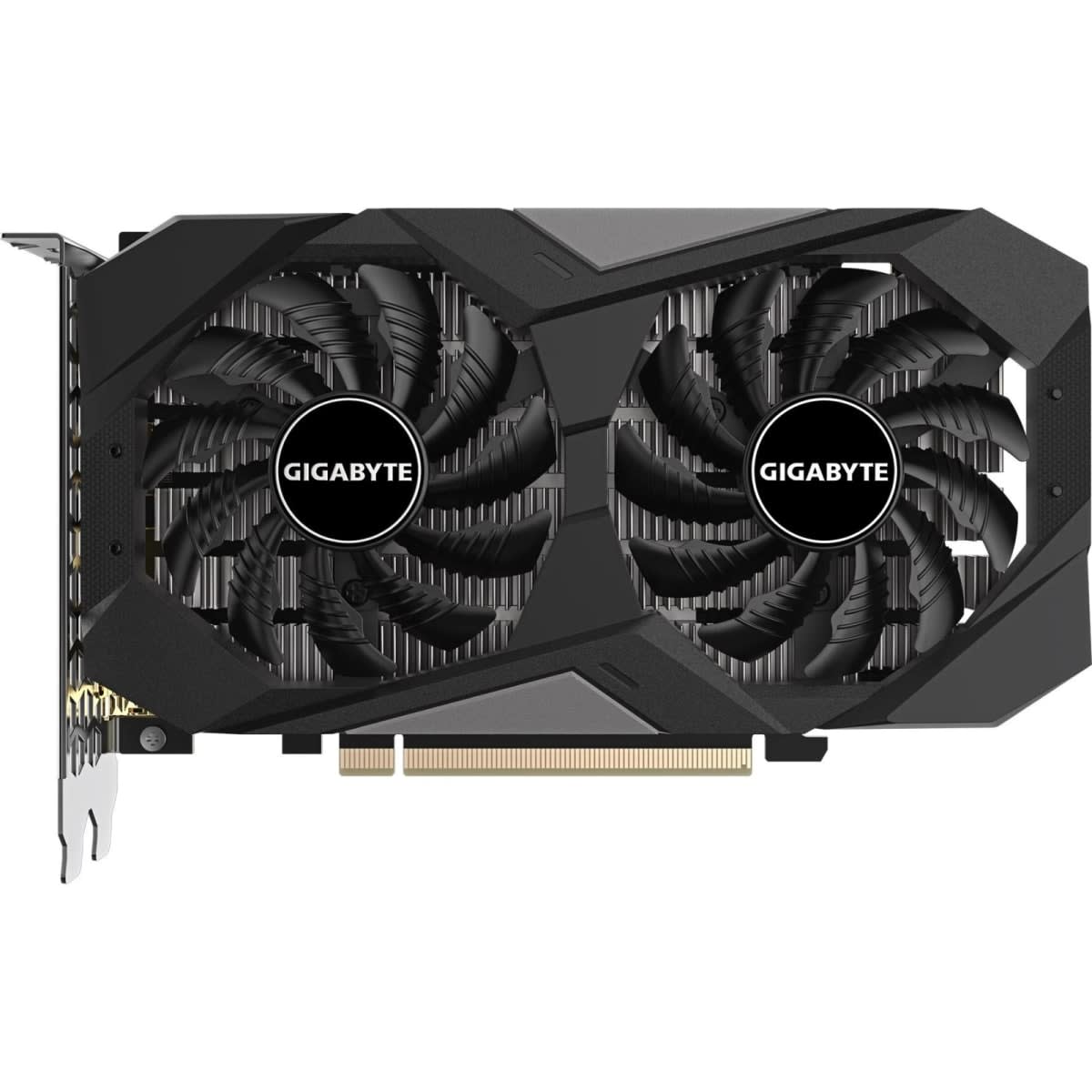 Gigabyte GeForce RTX™ 3050 WINDFORCE OC V2 6GB GDDR6 Graphics Card (PCIe® 4.0, 2× HDMI, 2× DisplayPort 1.4a, WINDFORCE Dual-Fan Cooling System, NVIDIA Ampere Architecture, Ray Tracing, NVIDIA DLSS, Protective Backplate, OC Edition)