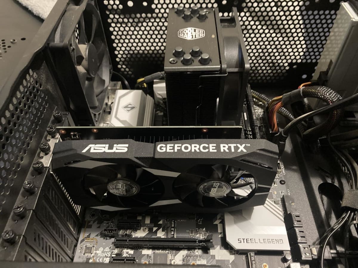 VGA  Asus Rtx 3050 6GB DDR6 Dual OC 