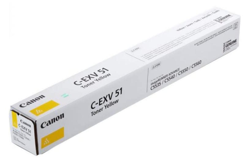 Buy Canon Toner C-EXV 51 Yellow   in UAE - Mboka Market