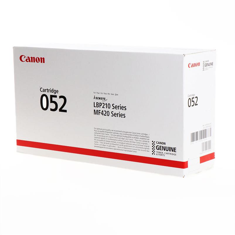 Canon 052 Black Original Laser Toner Cartridge – Genuine Canon OEM, High-Quality Black Prints, Compatible with Canon imageCLASS LBP214dw, LBP215x, MF426dw, MF429x, MF421dw, MF424dw