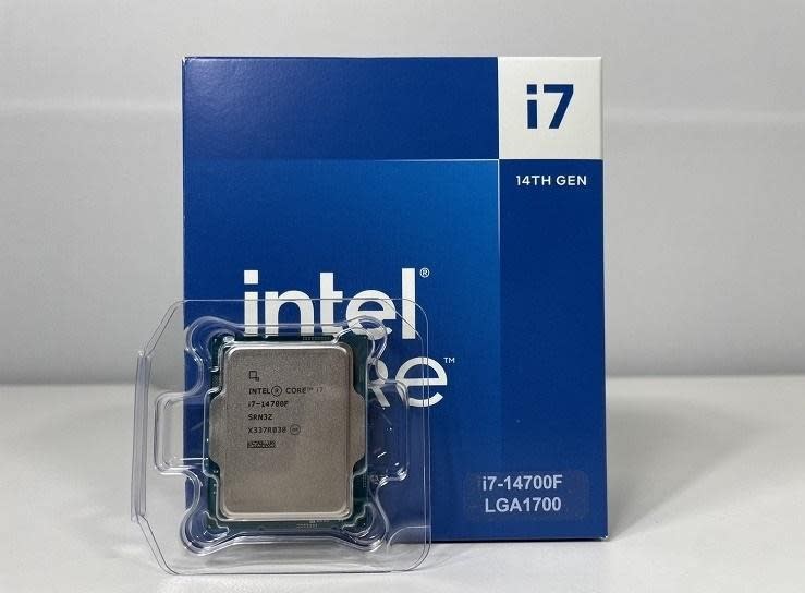 CPU Intel Core i7-14700F 2.5GHz LGA 1700 14th Gen Desktop Processor, 20 Cores & 28 Threads, 33MB Smart Cache, Up to 5.4GHz Max Turbo Boost, Dual-Channel DDR5-5600 / DDR4-3200, 192GB Max Memory, Hybrid Core Architecture, No Integrated Graphics (Discrete GPU Required), Intel Laminar RM1 Cooler Included | BX8071514700F