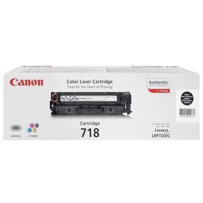 Canon 718 Black Original Laser Toner Cartridge