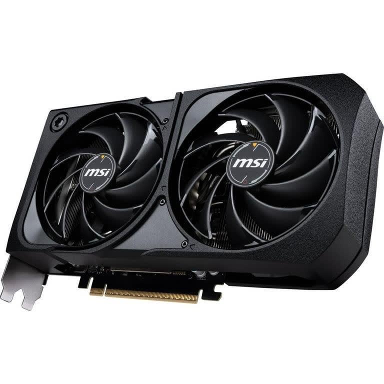 MSI GeForce RTX 5070 12G SHADOW 2X OC Graphics Card 12GB GDDR7 192-bit memory 2542 MHz boost clock 6144 CUDA cores 28 Gbps memory speed PCI Express Gen 5 interface model 912-V532-011