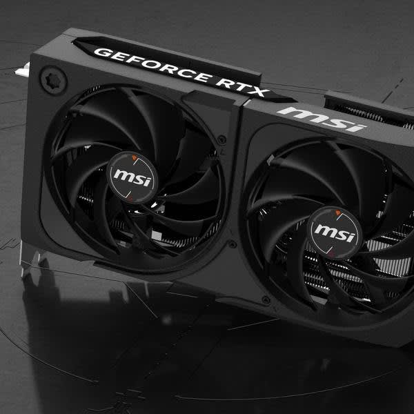 MSI GeForce RTX 5070 12G SHADOW 2X OC Graphics Card 12GB GDDR7 192-bit memory 2542 MHz boost clock 6144 CUDA cores 28 Gbps memory speed PCI Express Gen 5 interface model 912-V532-011