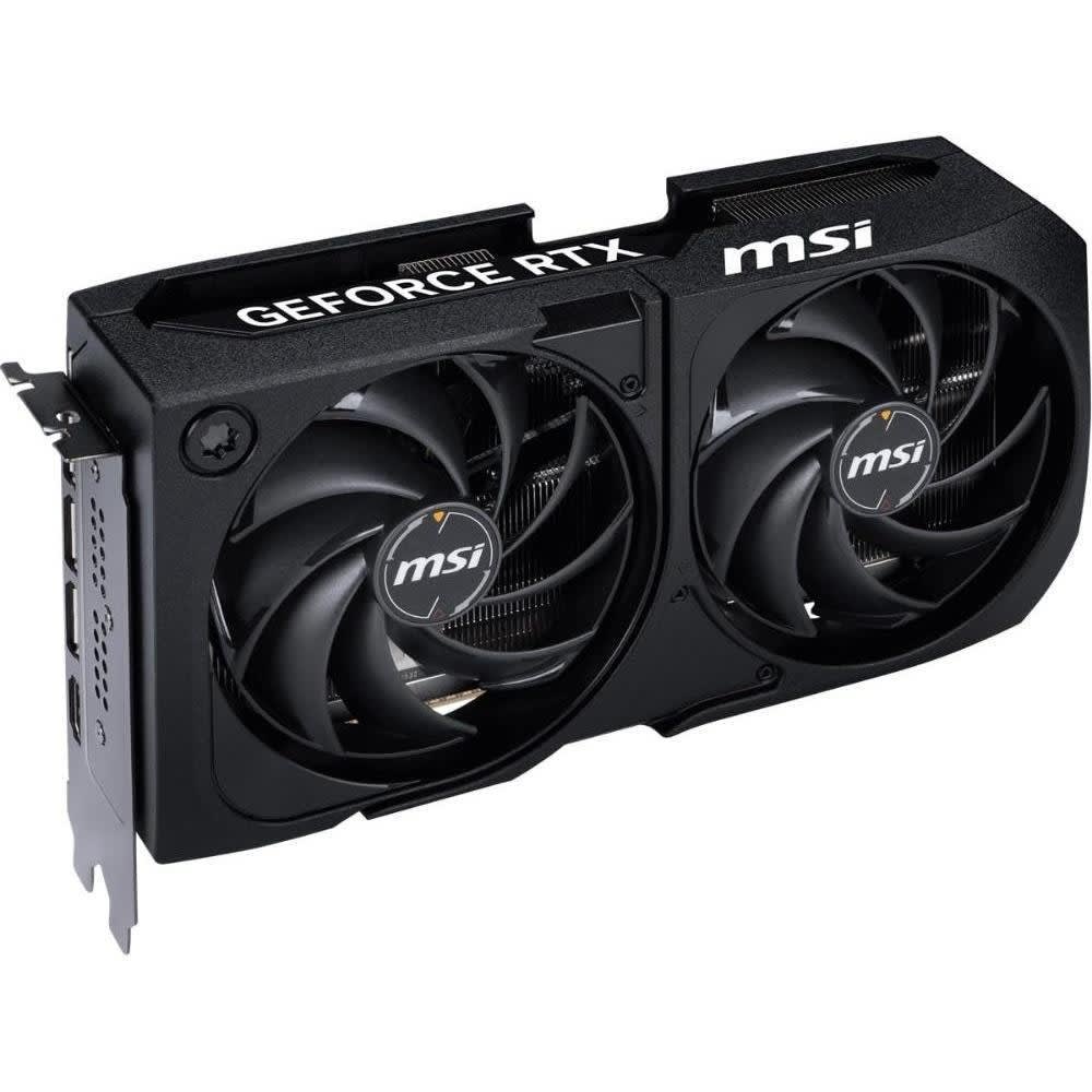 MSI GeForce RTX 5070 12G SHADOW 2X OC Graphics Card 12GB GDDR7 192-bit memory 2542 MHz boost clock 6144 CUDA cores 28 Gbps memory speed PCI Express Gen 5 interface model 912-V532-011