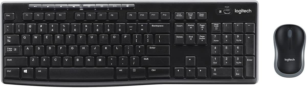   Combo Sets Logitech 920-004523 - Wireless Combo MK270 UK English Layout