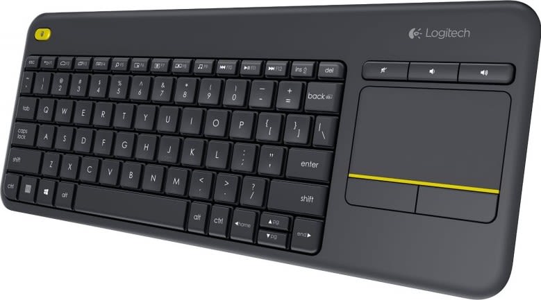   Keyboards Logitech K400 Plus TV Wireless Touch Keyboard Touchpad Keyboard for Internet-Connected TVs | 920-007153 / 920-007145