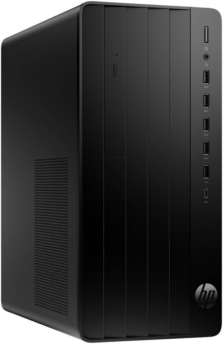 HP Pro Tower 290 G9 Desktop Computer, Intel Core i3-14100, 8GB RAM, 512GB SSD, Intel UHD Graphics 730, HP 125 Wired Keyboard, No OS, Black | D1AU8AT