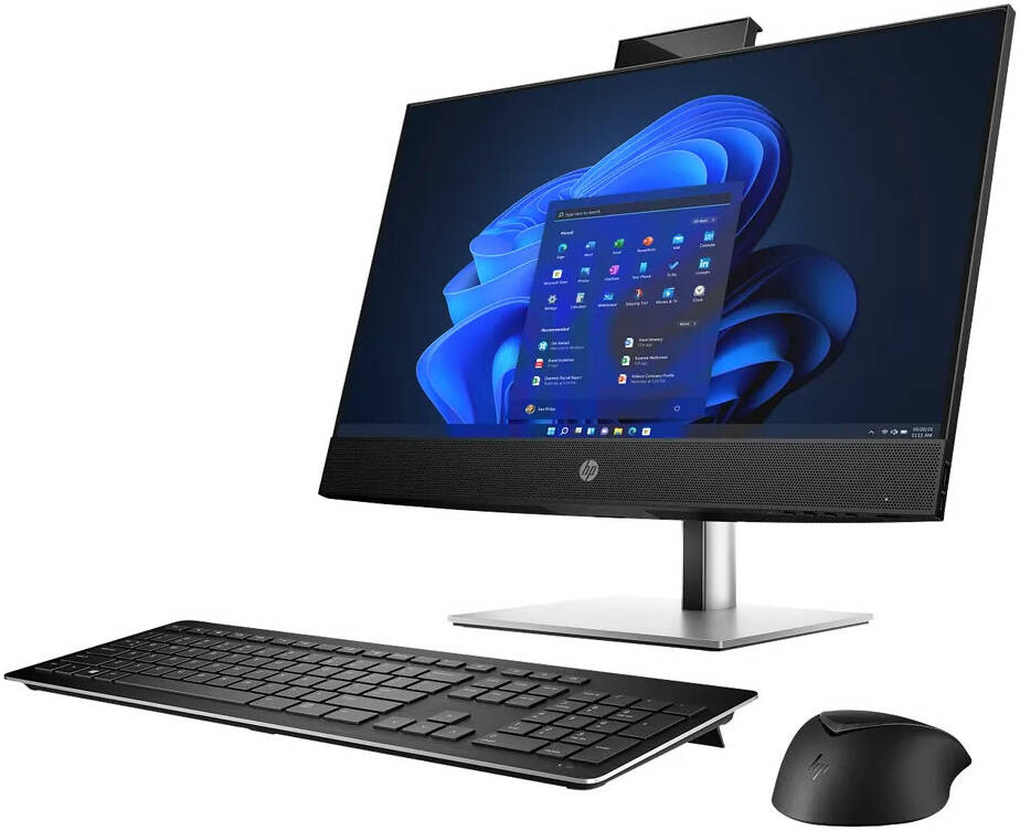 HP ProOne 440 G9 All-in-One PC, 23.8" Diagonal FHD IPS Display, Intel Core i7-14700T Processor, 16GB RAM, 512GB SSD, Intel UHD Graphics 770, HP 125 Wired ENG Keyboard & Mouse, NO OS, Black | CA8H2AT