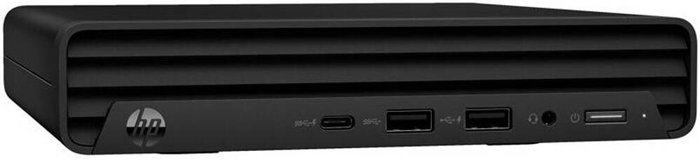  HP Pro Mini 260 G9 Desktop PC, Intel Pentium Gold 8505 Processor, 8GB DDR4 RAM, 256GB SSD Storage, Intel UHD Graphics, HP 125 Wired Keyboard, No OS, Black | 936P0EABH5