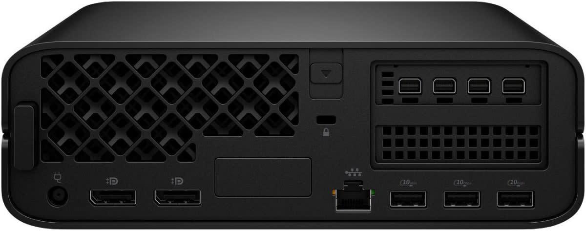 HP Z2 Mini G1i Desktop Computer, Intel Core Ultra 7 265, 16GB RAM, 1TB SSD, NVIDIA A400 4GB Graphics, 320K Keyboard & 320M Mouse, Windows 11 Pro, Black | CW3A0ES