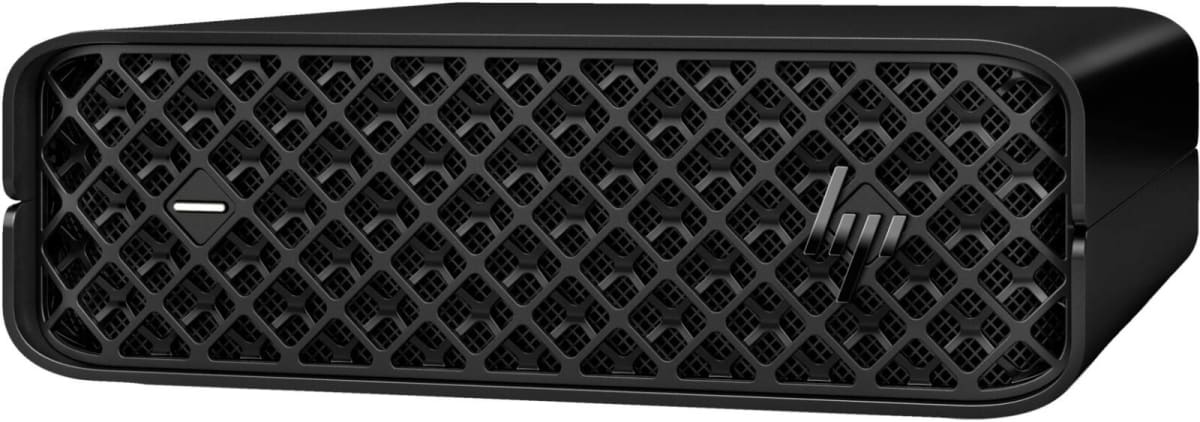 HP Z2 Mini G9 Workstation Desktop, Intel Core i7-13700 Processor, 16GB RAM, 512GB SSD, NVIDIA T400 4GB Graphics, 320K Keyboard & 320M Mouse, Windows 11 Pro, Black | 4Y5Y9AV