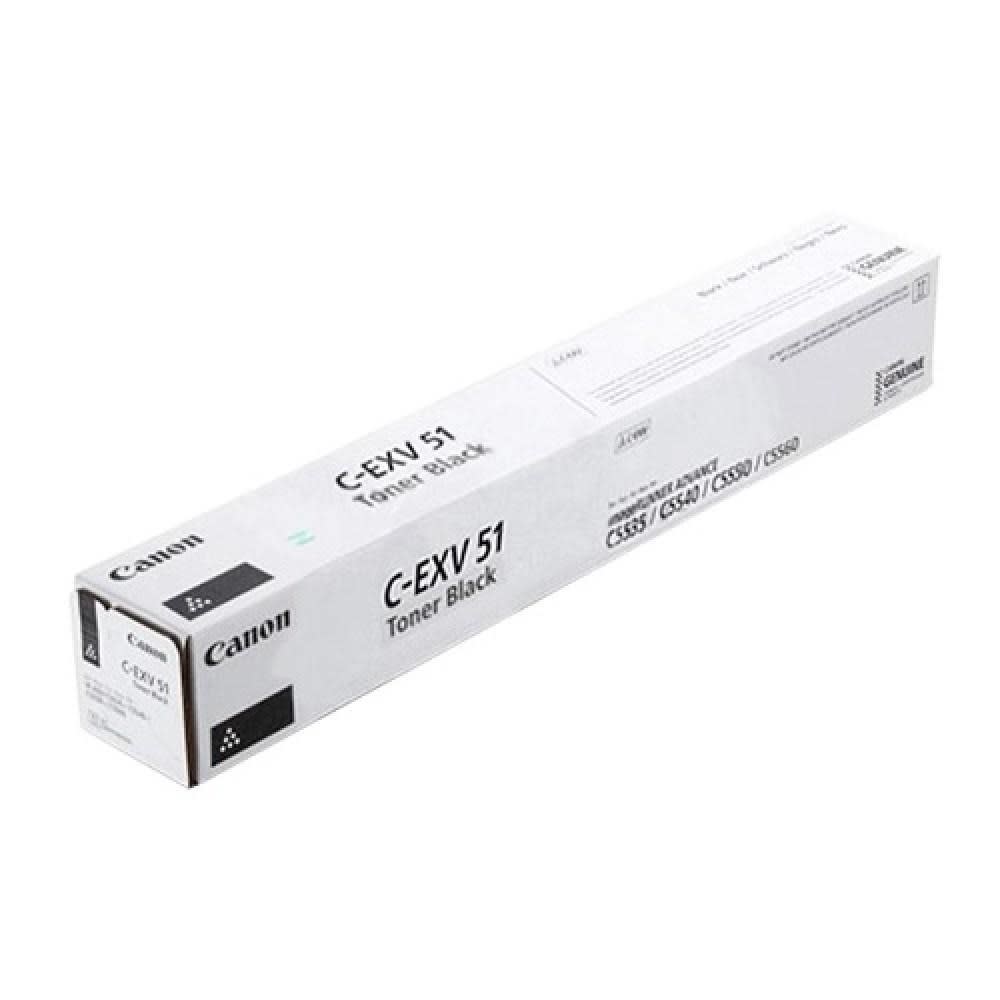 Genuine Black Canon C-EXV 51 Toner Cartridge (C-EXV51 B Toner)