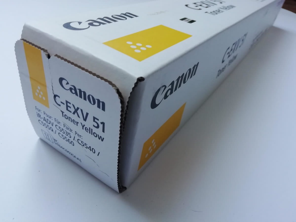 Canon C-EXV 51 Yellow Original Toner Cartridge 