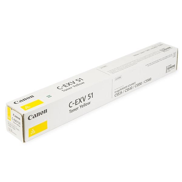 Canon C-EXV 51 Yellow Original Toner Cartridge 
