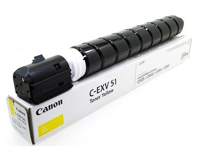 Canon C-EXV 51 Yellow Original Toner Cartridge 