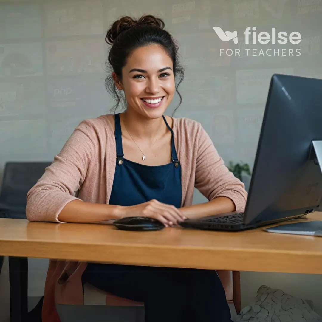 Fielse'te içerik üreten bir eğitimci