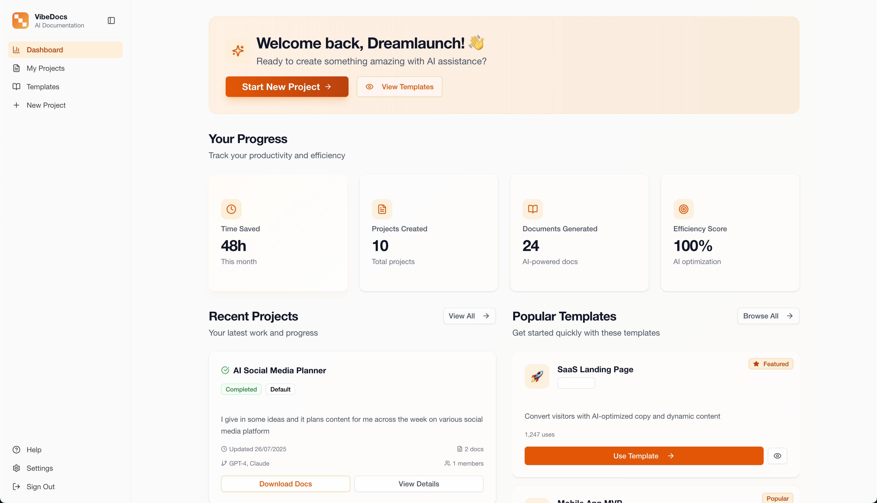 Dashboard Preview