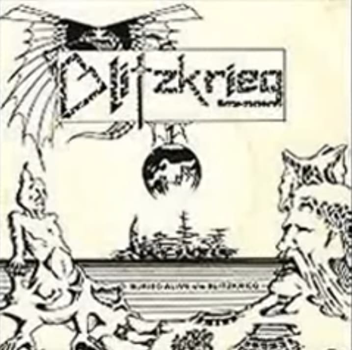 Blitzkrieg — capa de referência editorial RockFuel