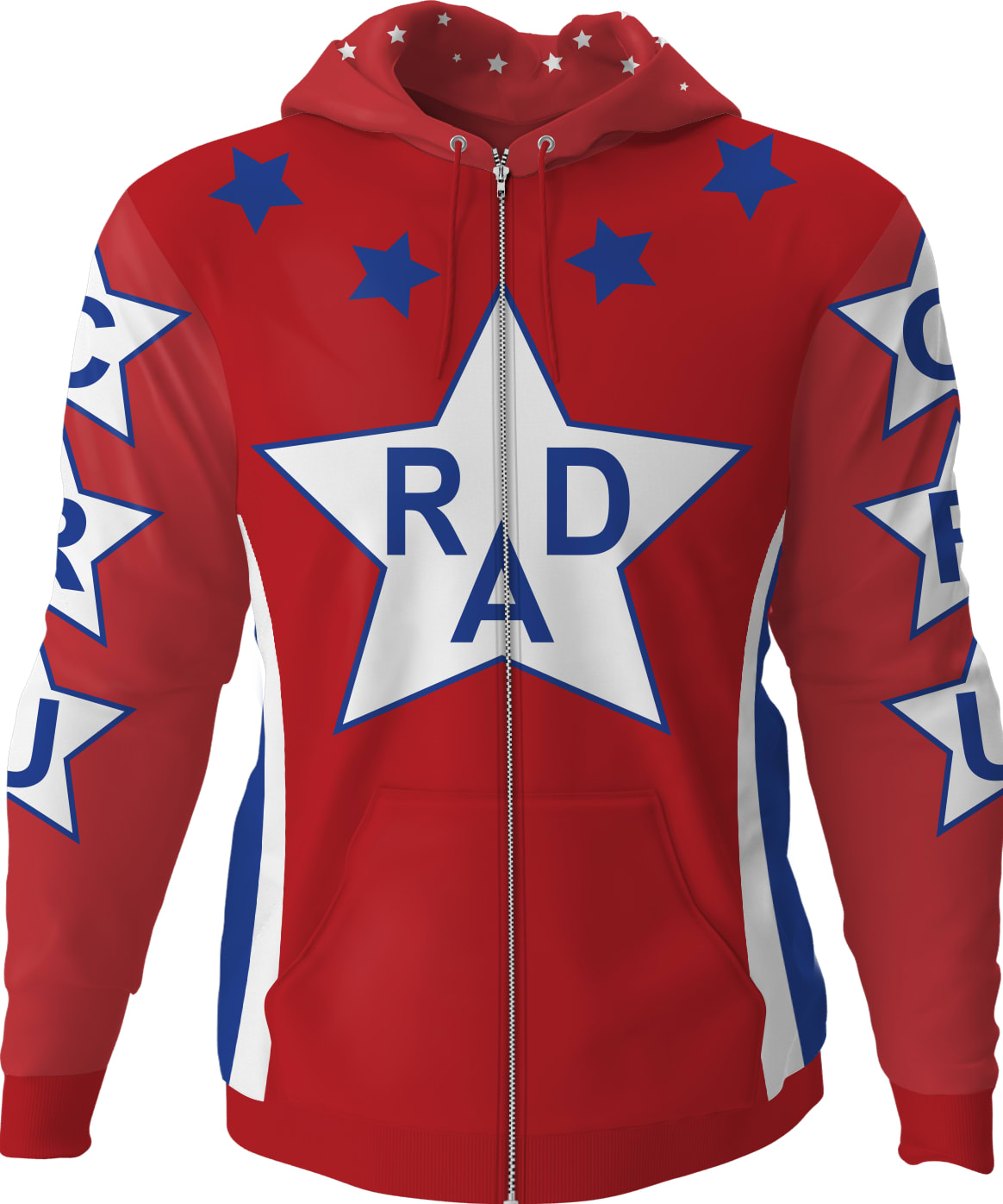 Cru Jones Rad Zip-Up Hoodie