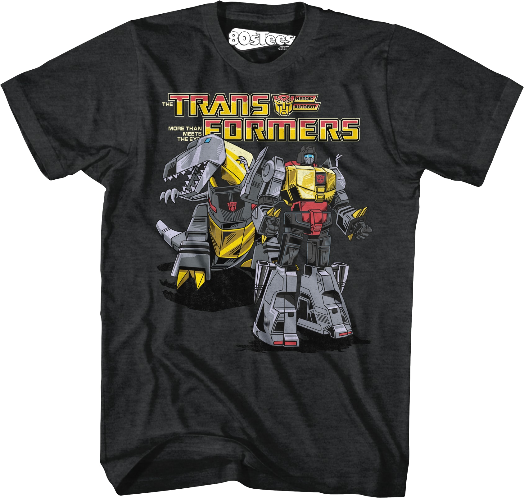 Grimlock Robot And Dino Modes Transformers T-Shirt Grimlock Robot And Dino Modes Transformers T-Shirt