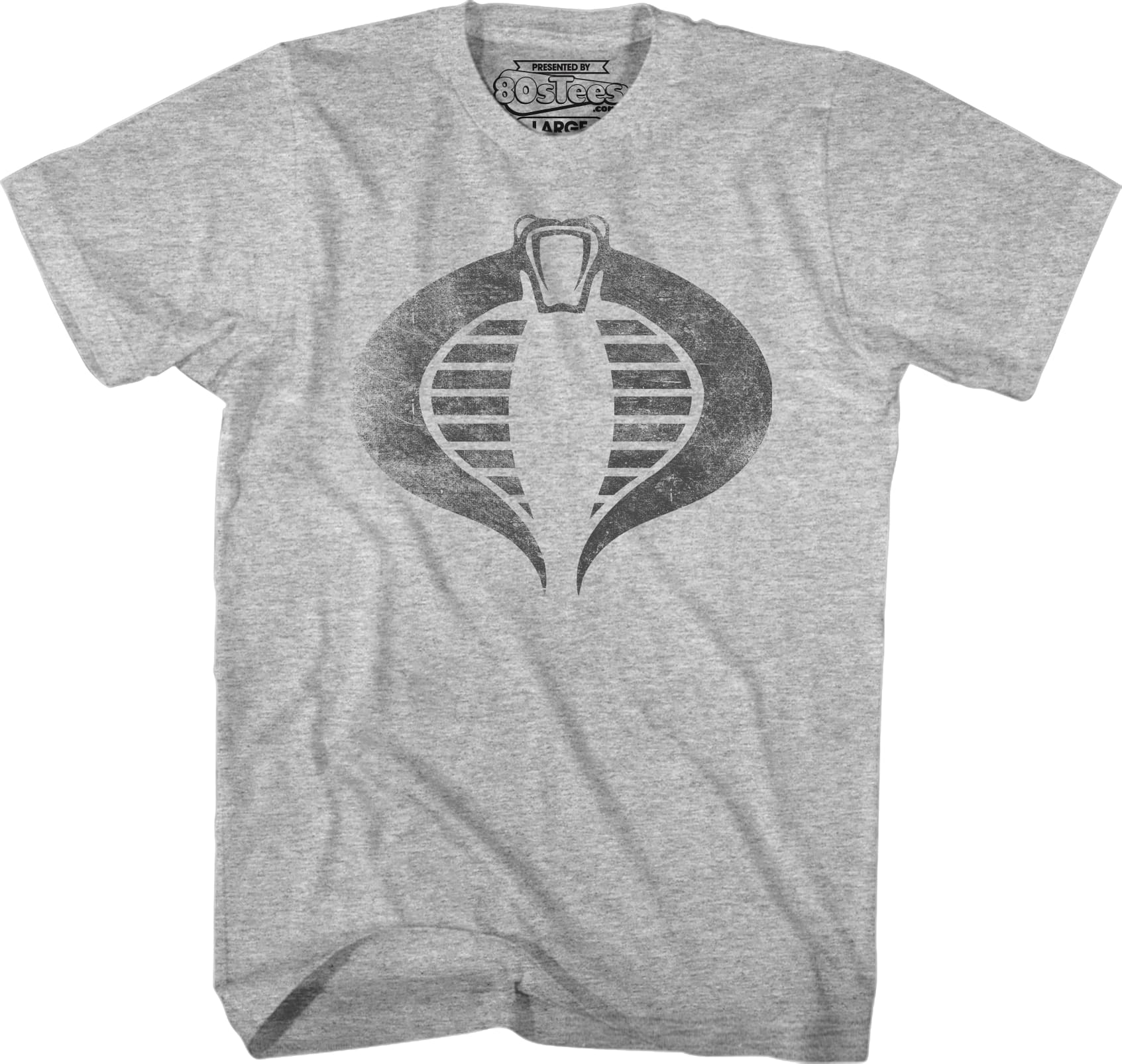 Distressed Cobra Logo GI Joe T-Shirt Distressed Cobra Logo GI Joe T-Shirt