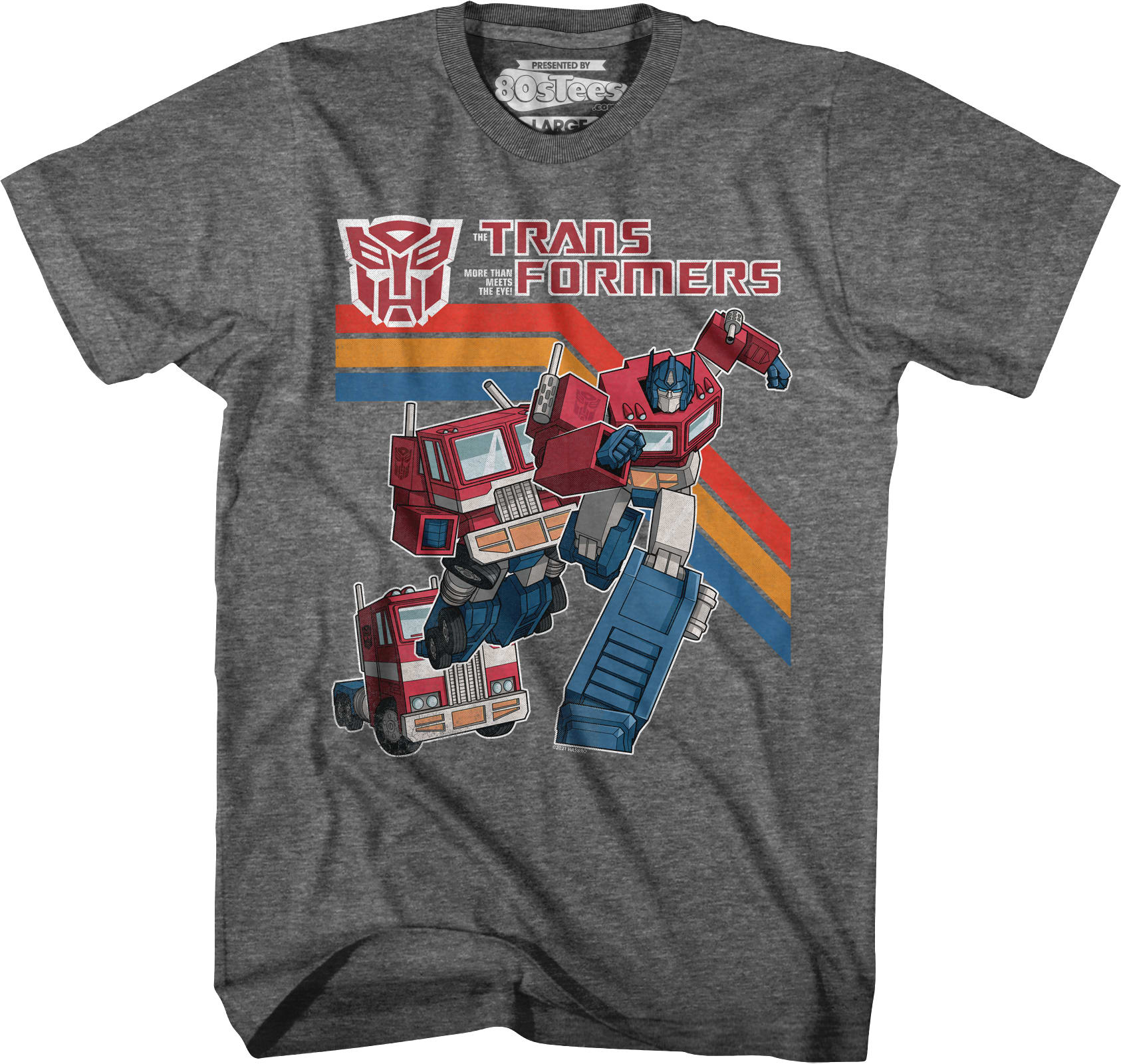 Old School Optimus Prime Transformers T-Shirt Old School Optimus Prime Transformers T-Shirt