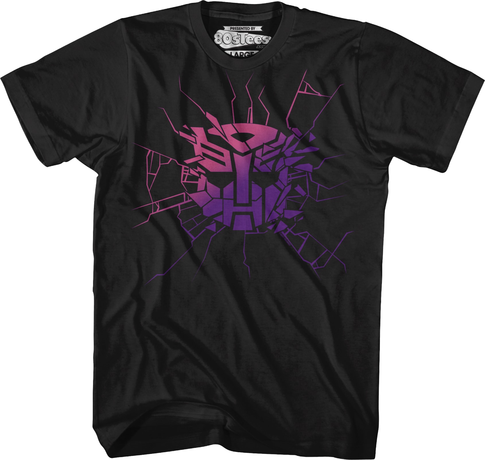 Shattered Glass Autobots Logo Transformers T-Shirt Shattered Glass Autobots Logo Transformers T-Shirt