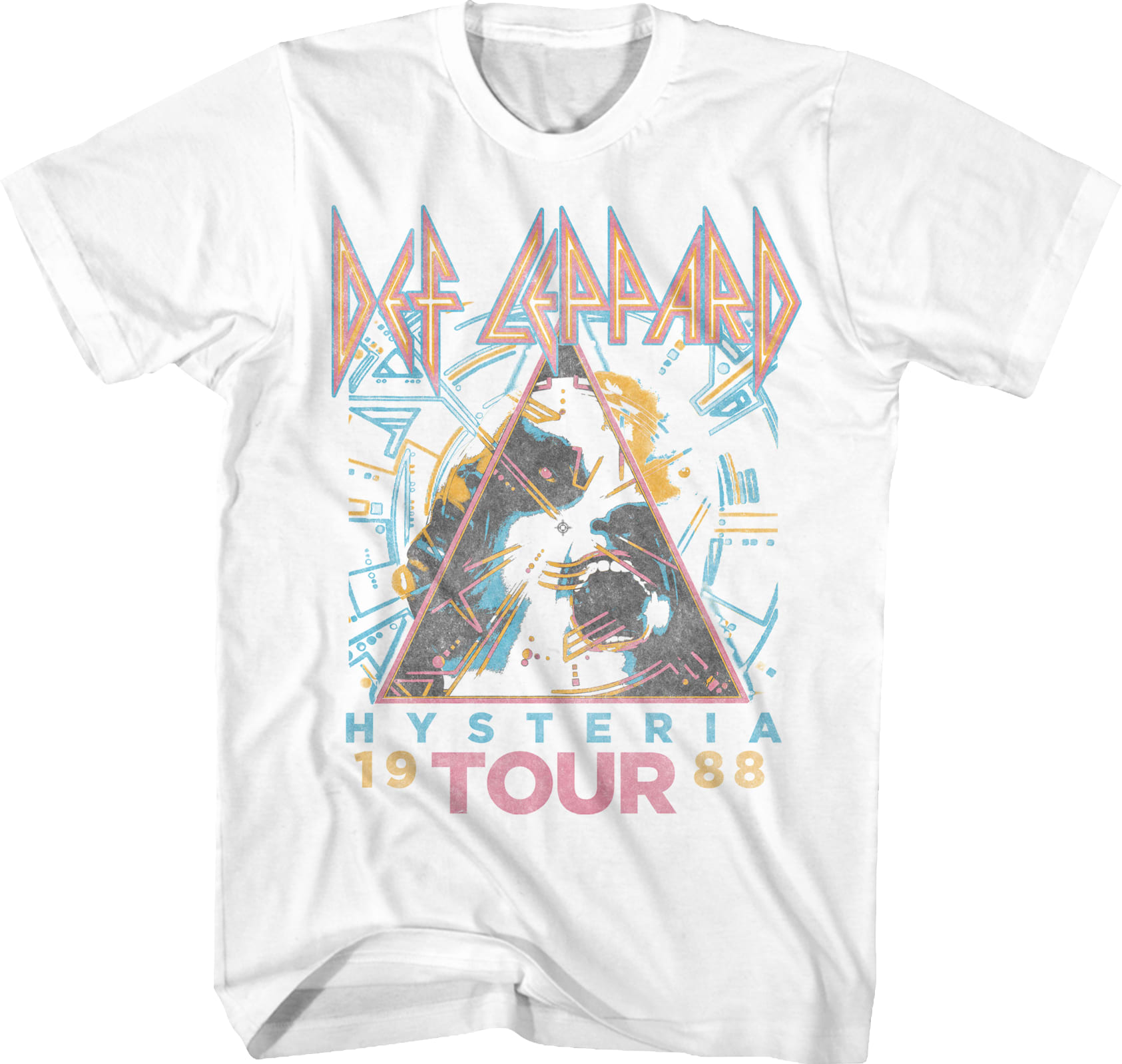 Distressed Hysteria Tour Def Leppard T-Shirt