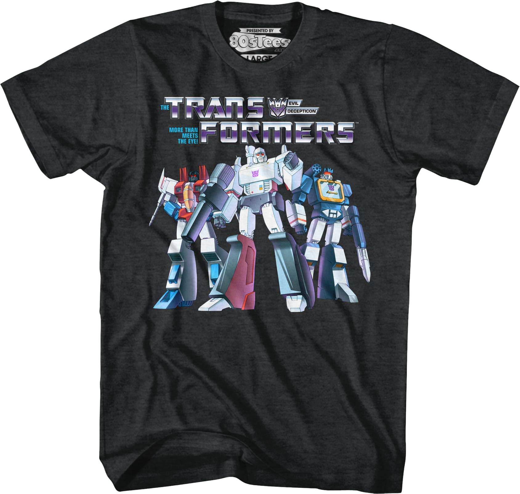 Decepticons Triple Threat Transformers T-Shirt Decepticons Triple Threat Transformers T-Shirt
