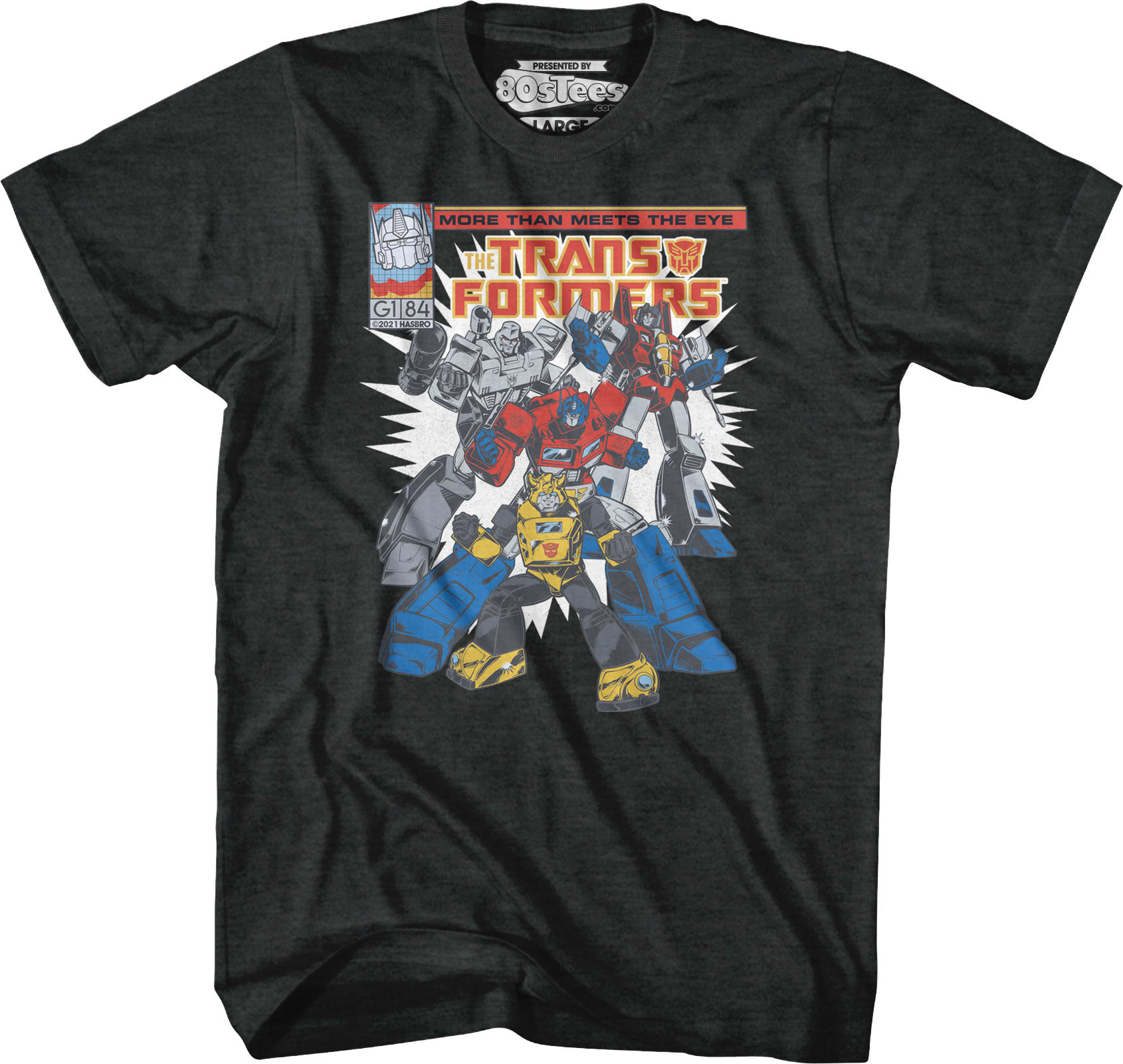 Comic Cover Transformers T-Shirt Comic Cover Transformers T-Shirt