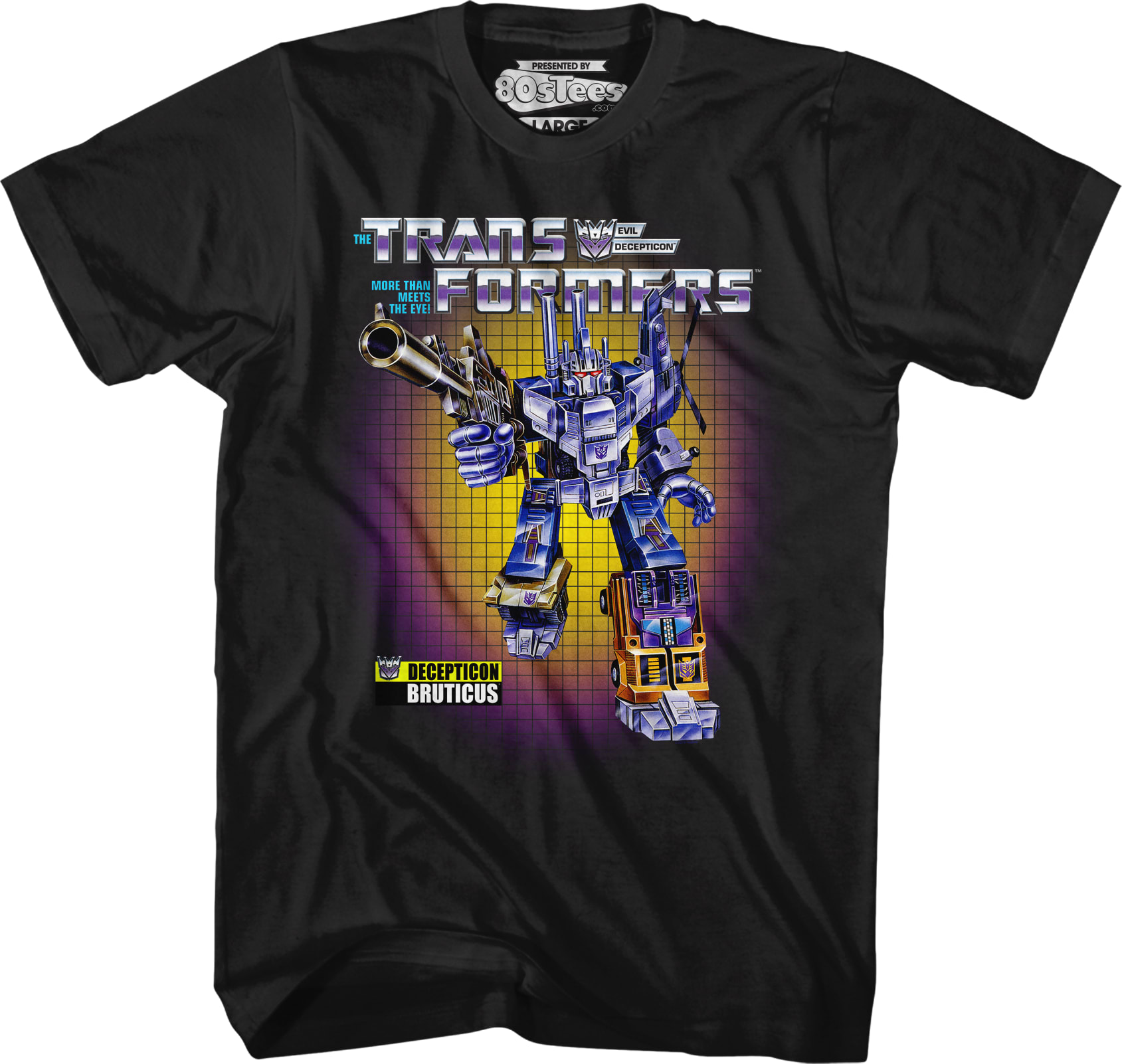 Box Art Bruticus Transformers T-Shirt