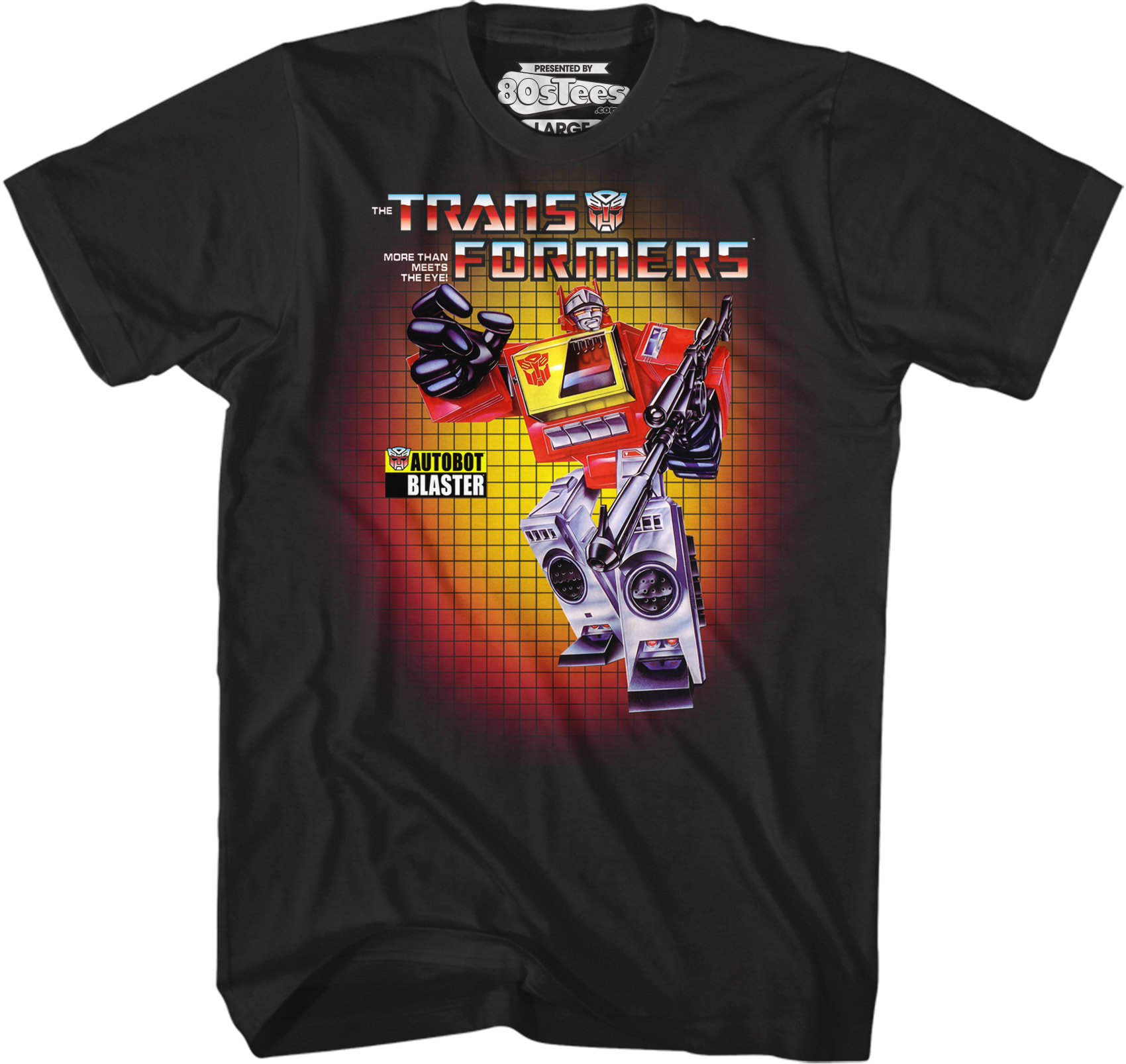 Box Art Blaster Transformers T-Shirt
