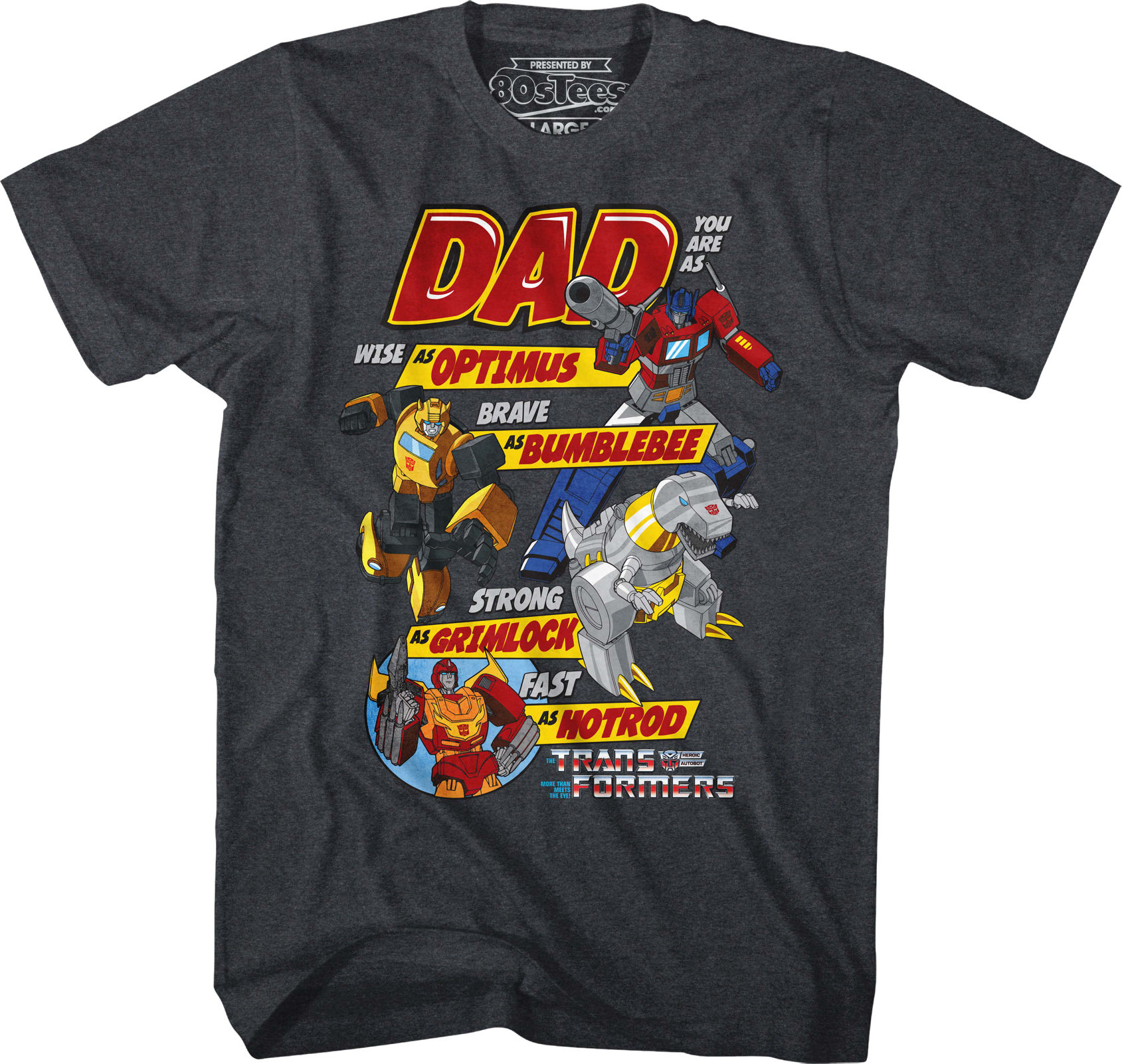 Autobots Father's Day Transformers Shirt