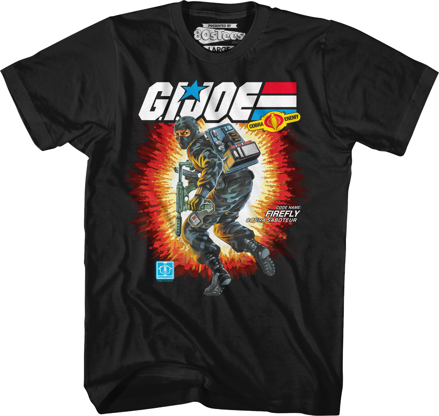 Box Art Firefly GI Joe T-Shirt
