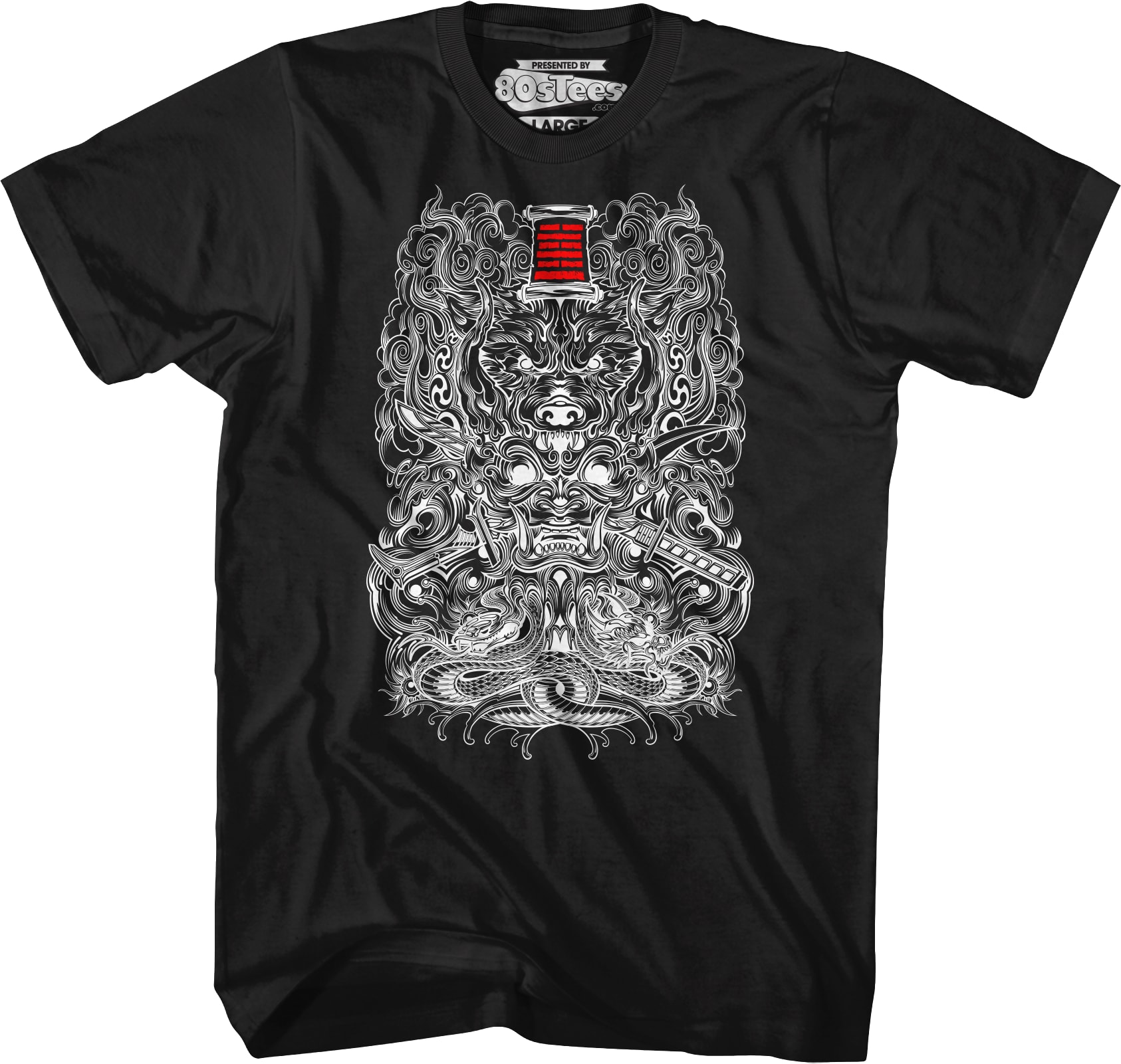Snake Eyes Tattoo GI Joe T-Shirt