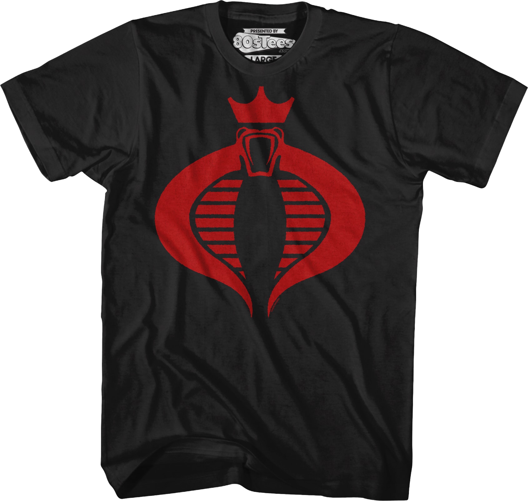 Serpentor Cobra Emperor Logo GI Joe T-Shirt