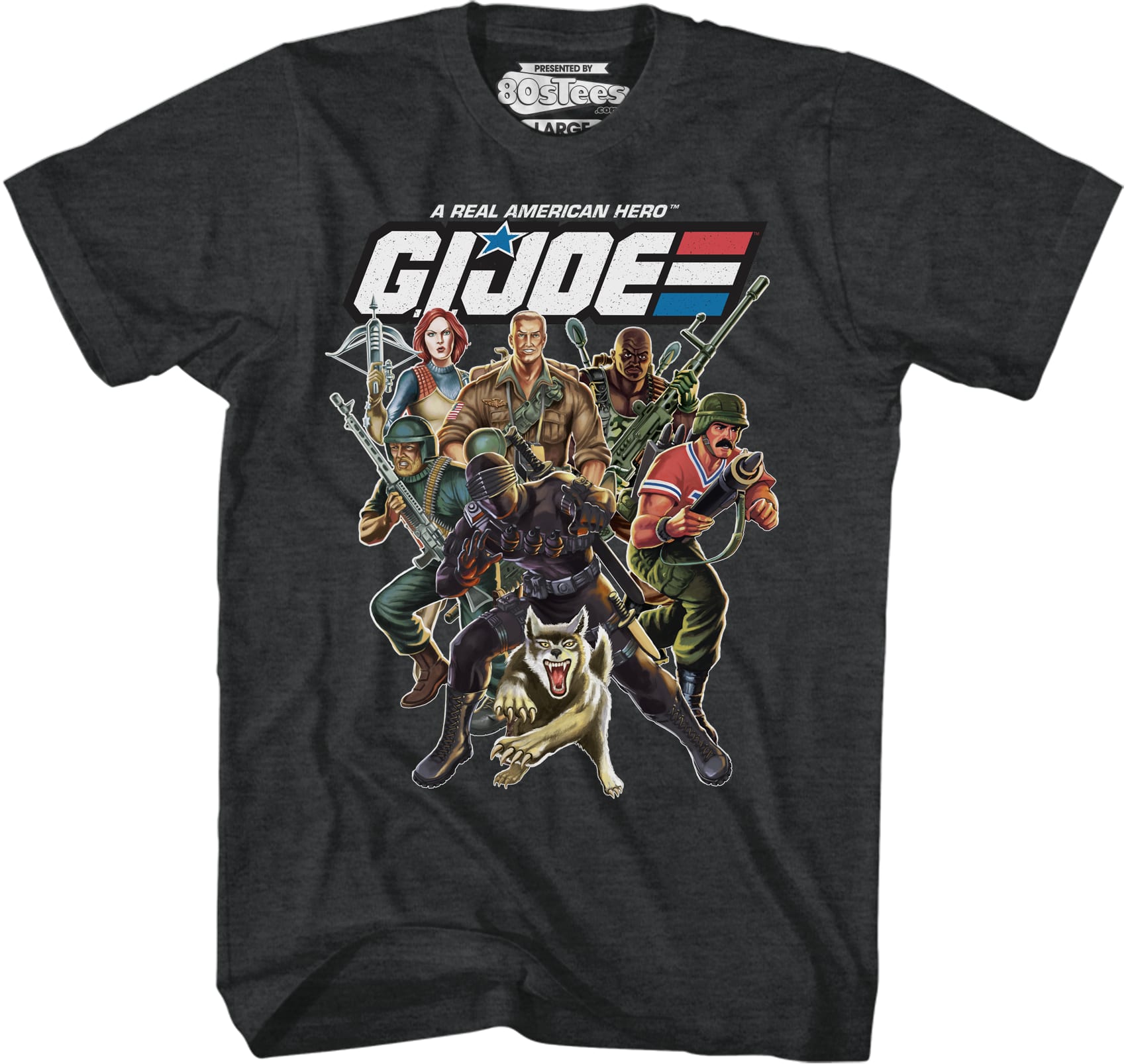 Distressed Real American Hero GI Joe T-Shirt