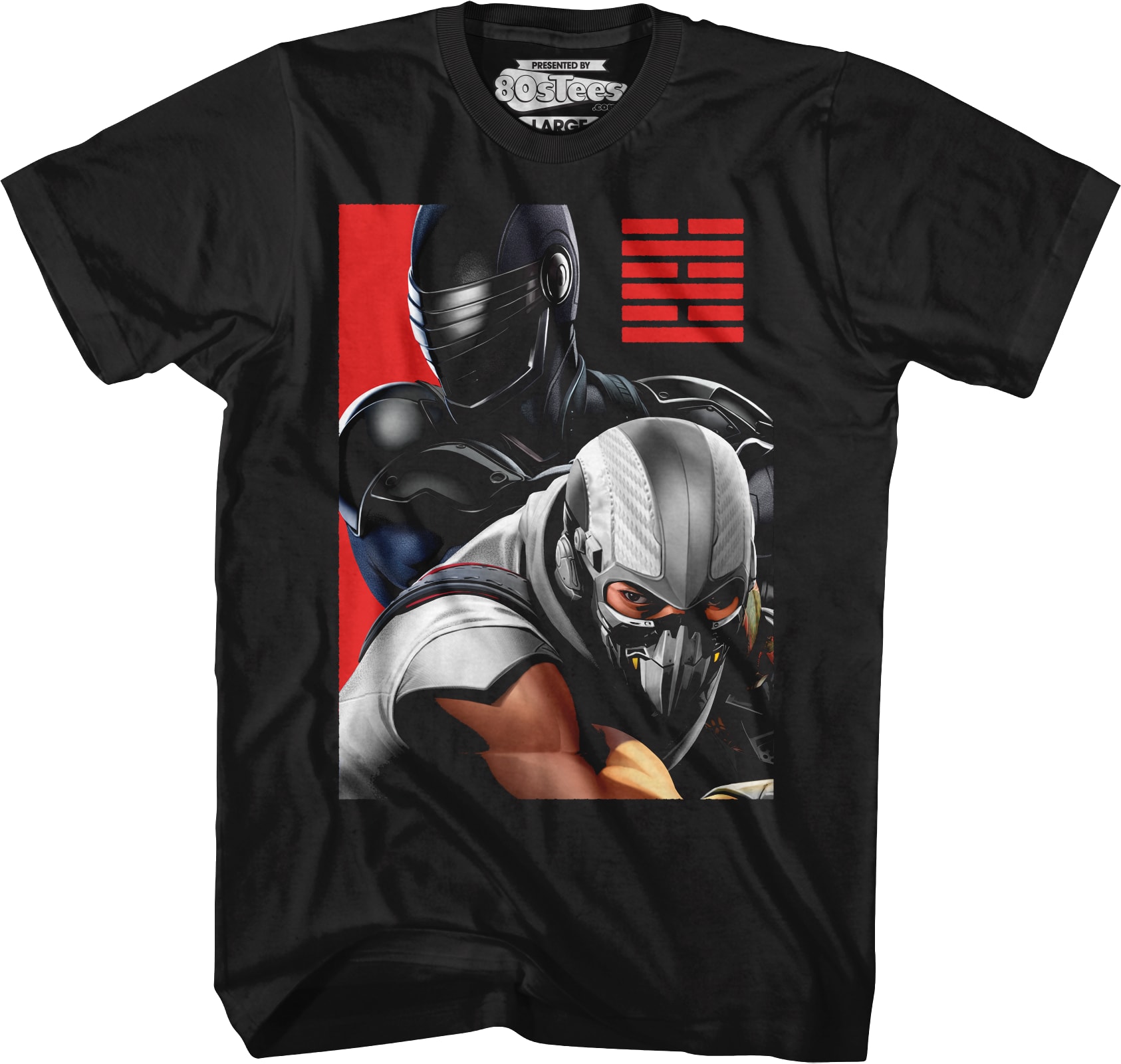 Classified Snake Eyes And Storm Shadow GI Joe T-Shirt