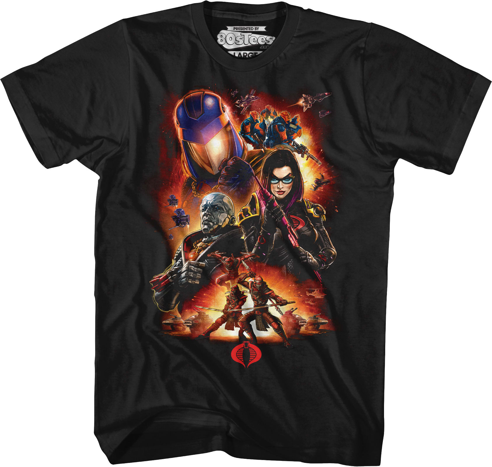 Classified Cobra Collage GI Joe T-Shirt