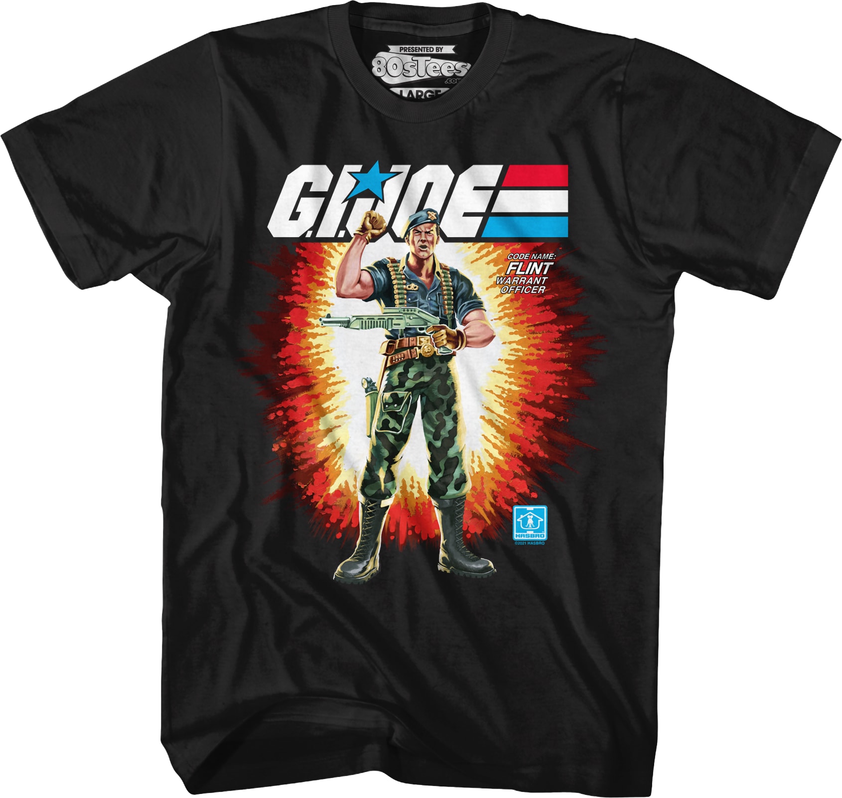 Box Art Flint GI Joe T-Shirt