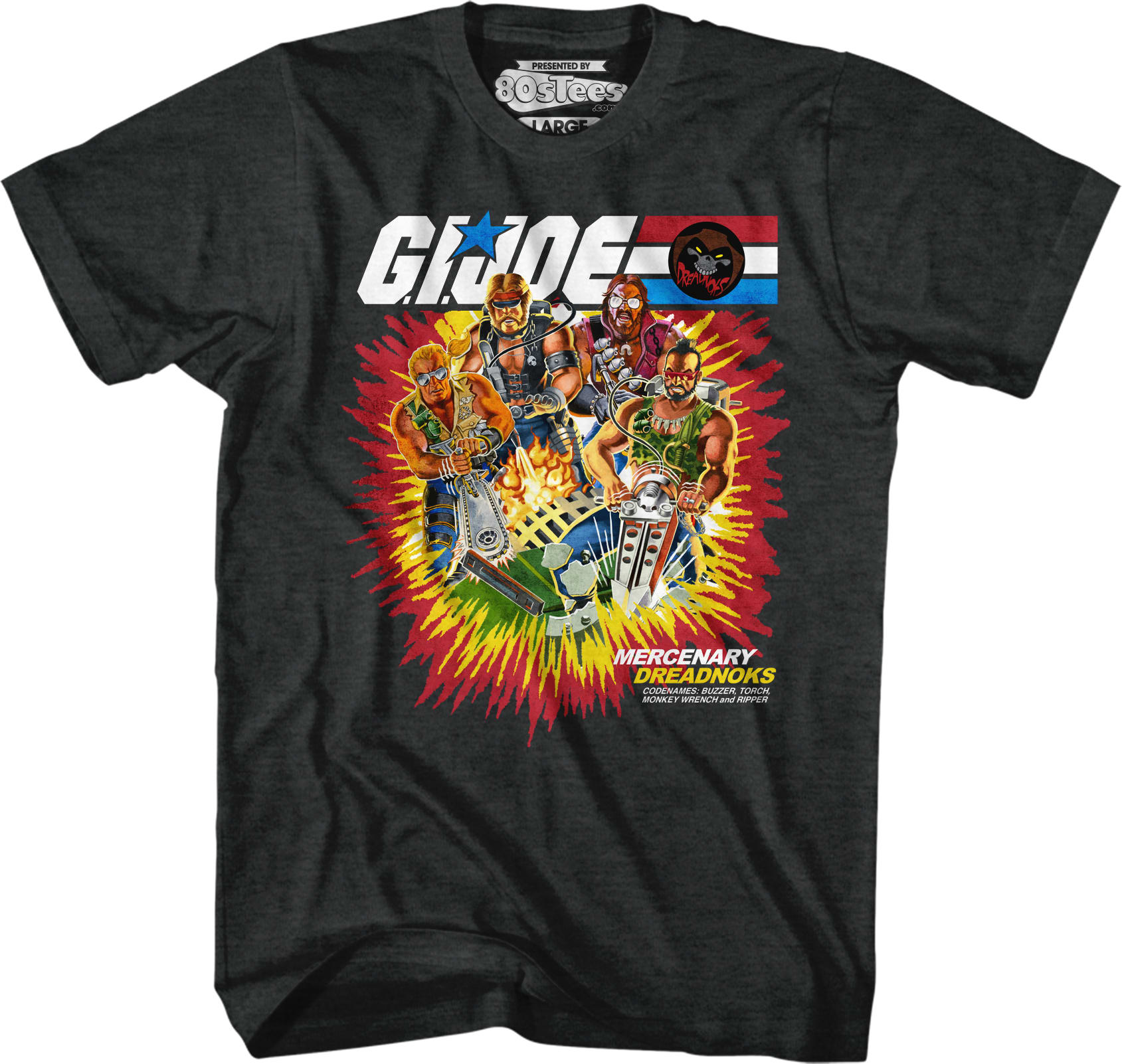 Box Art Dreadnoks GI Joe T-Shirt