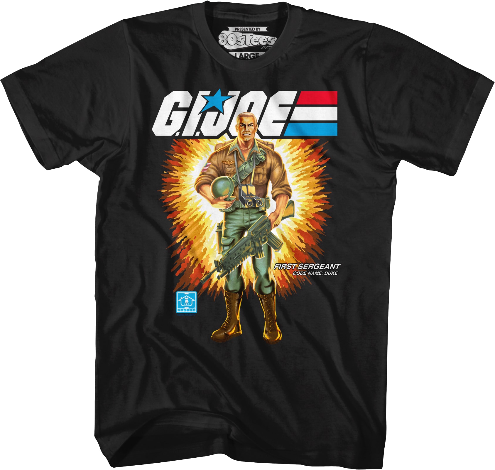 Box Art Duke GI Joe T-Shirt