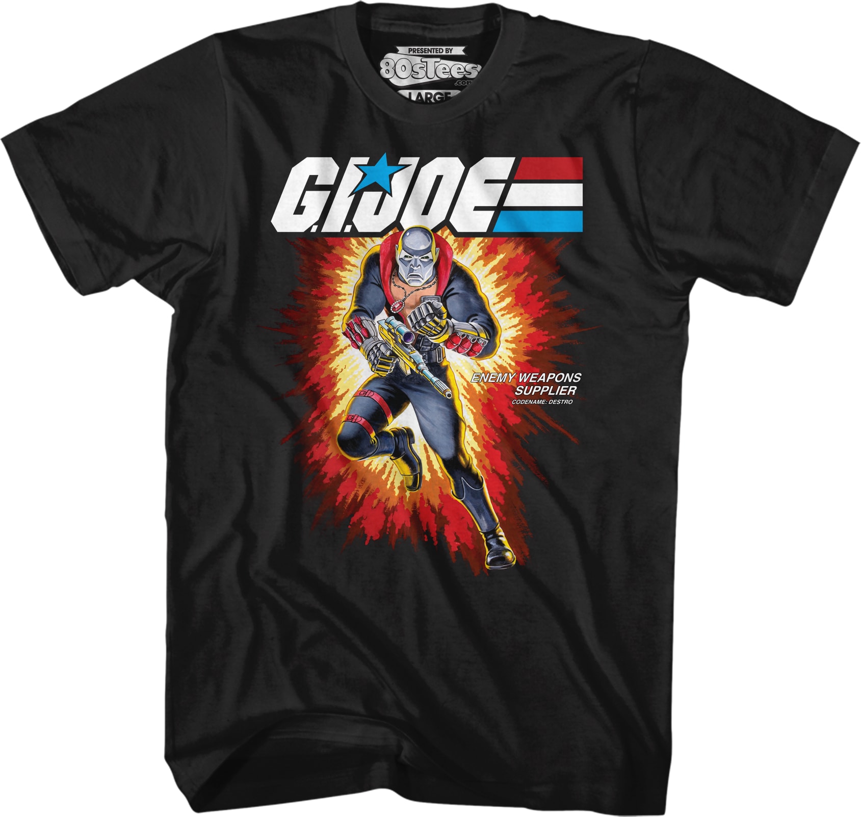 Box Art Destro GI Joe T-Shirt